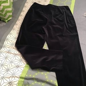 NEVER WORN🖤Black Velvet pants by Ellen Tracy